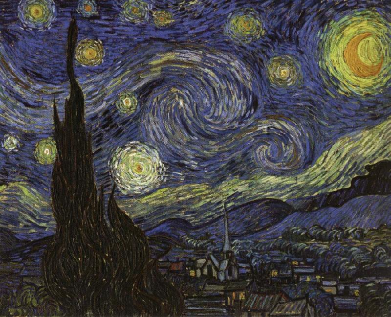Vincent Van Gogh Starry Night Sweden oil painting art